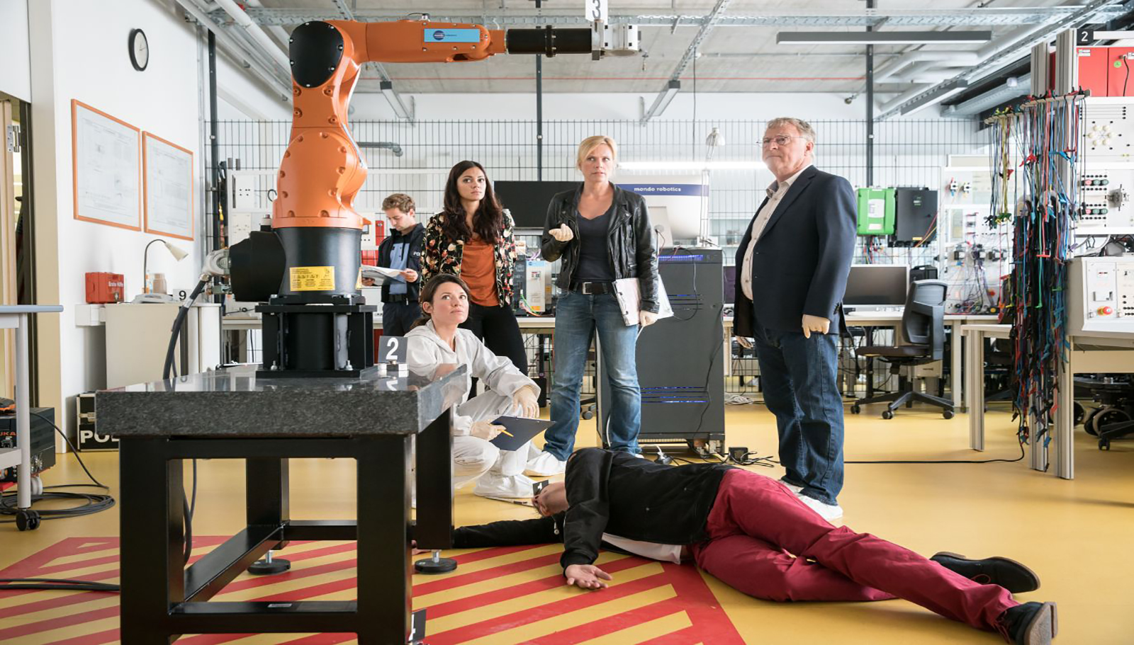Melanie Marschke, Andreas Schmidt-Schaller, Judith Sehrbrock, Stephan Fiedler und Nilam Farooq