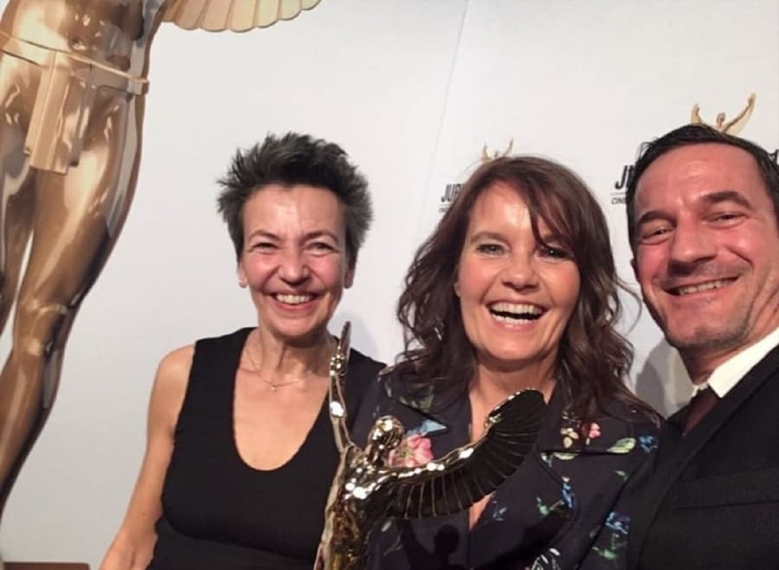 Ruth Toma, Caroline Link, Sönke Möhring für „Der Junge muss an die frische Luft" beim Jupiter Award