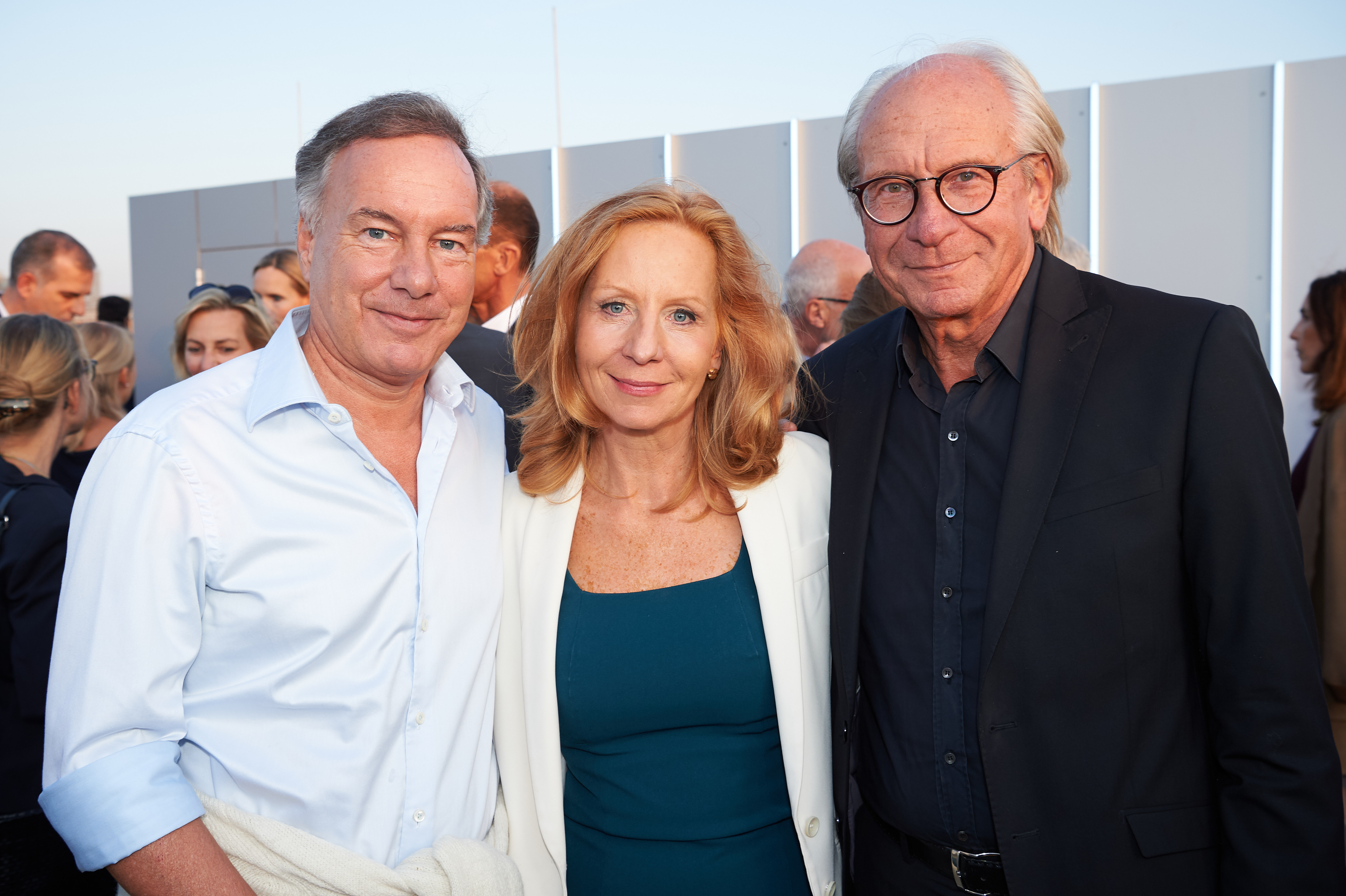Nico Hofmann (UFA), Patricia Schlesinger (rbb), Wolf Bauer (UFA)