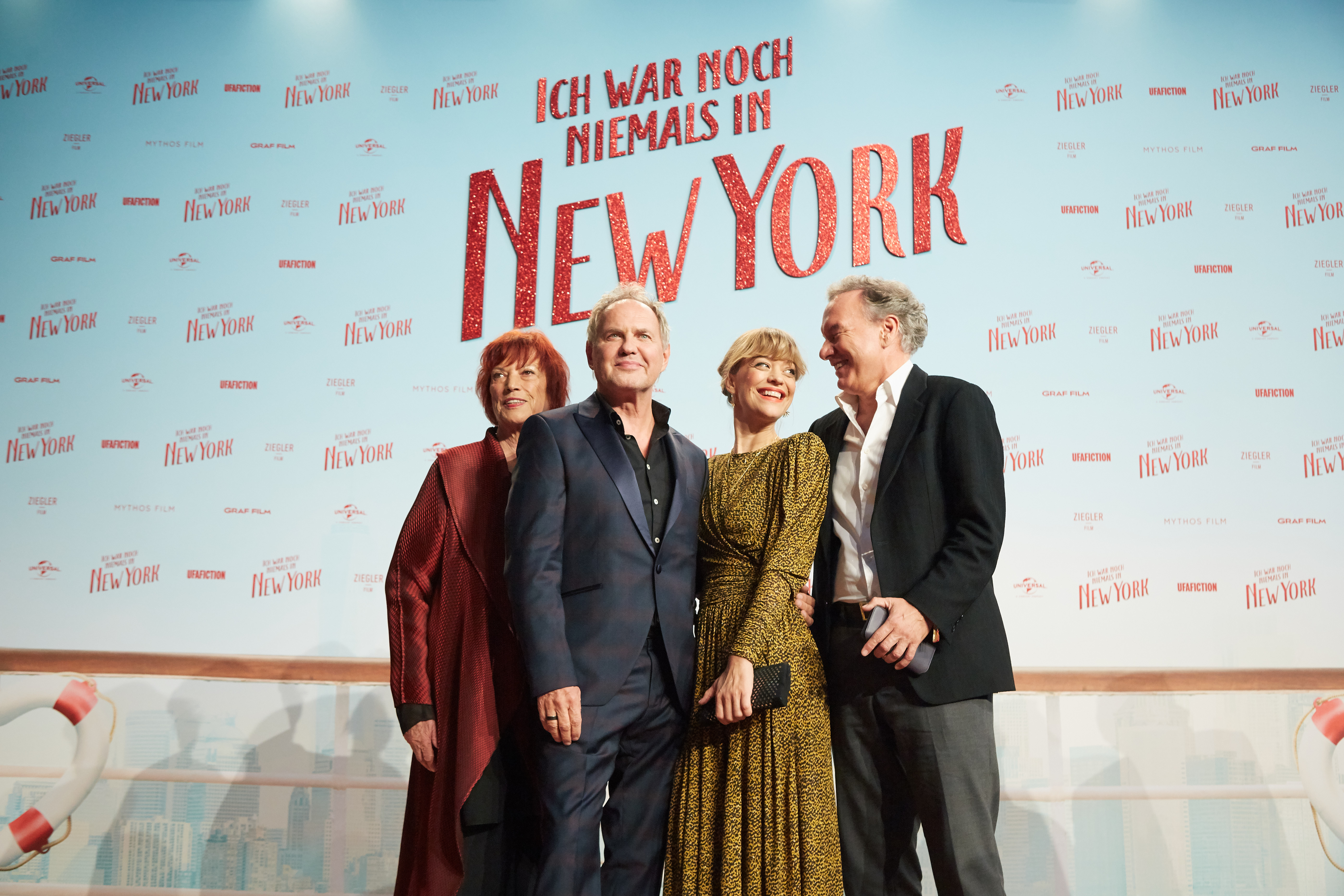 Regina Ziegler, Uwe Ochsenknecht, Heike Makatsch und Nico Hofmann