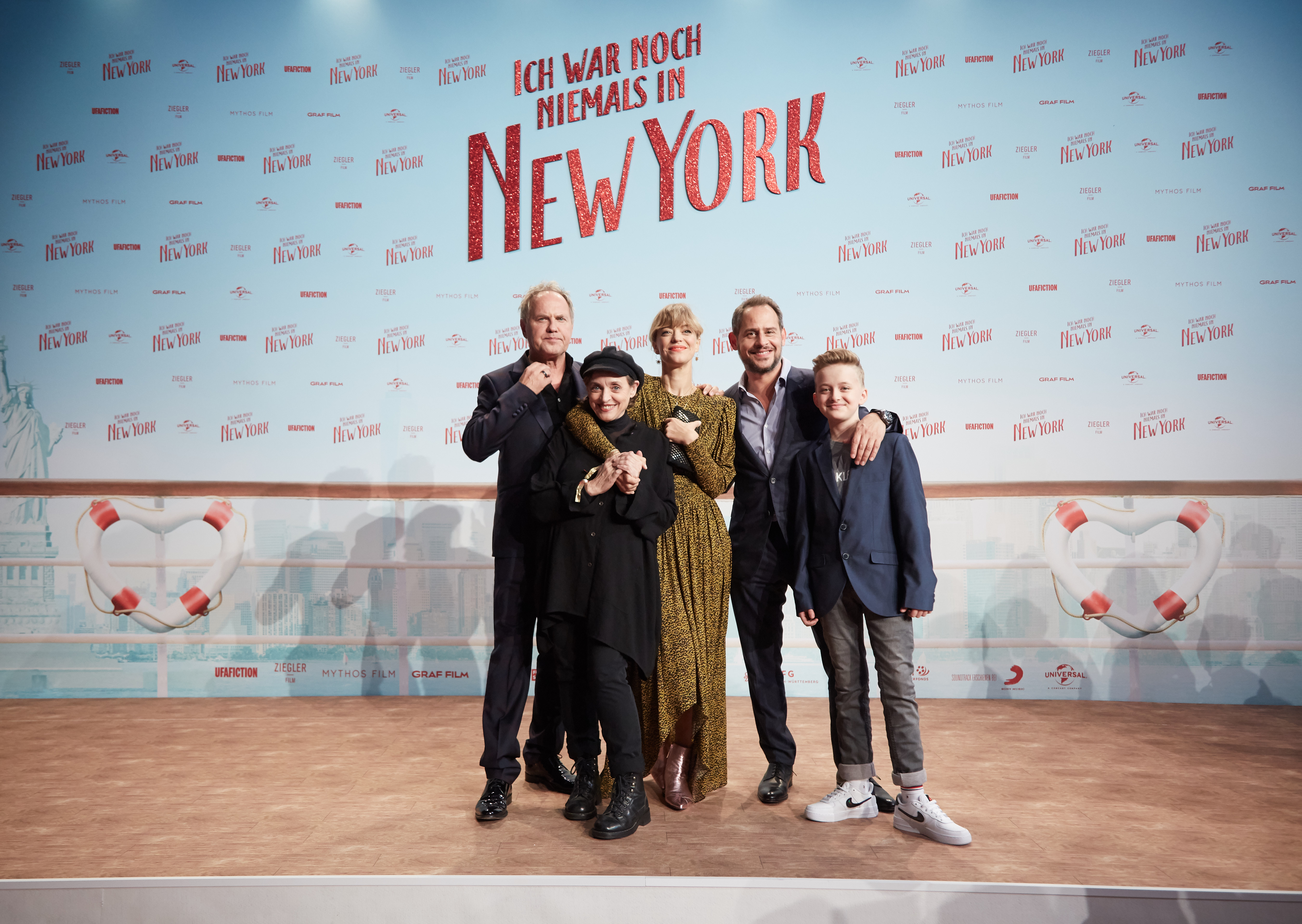 Uwe Ochsenknecht, Katharina Thalbach, Heike Makatsch, Moritz Bleibtreu und Marlon Schramm