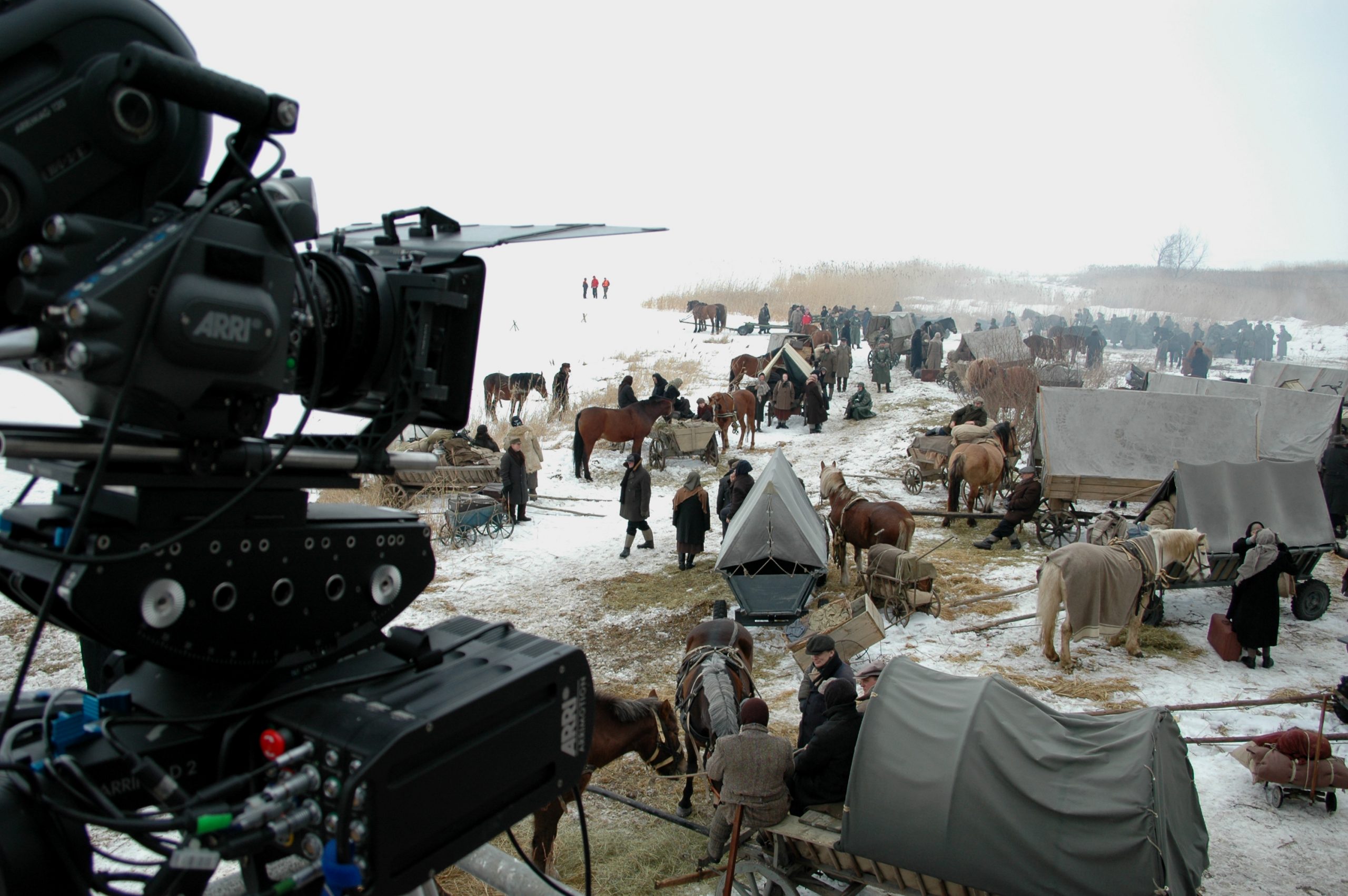 Behind the Scenes von den Dreharbeiten „Die Flucht“