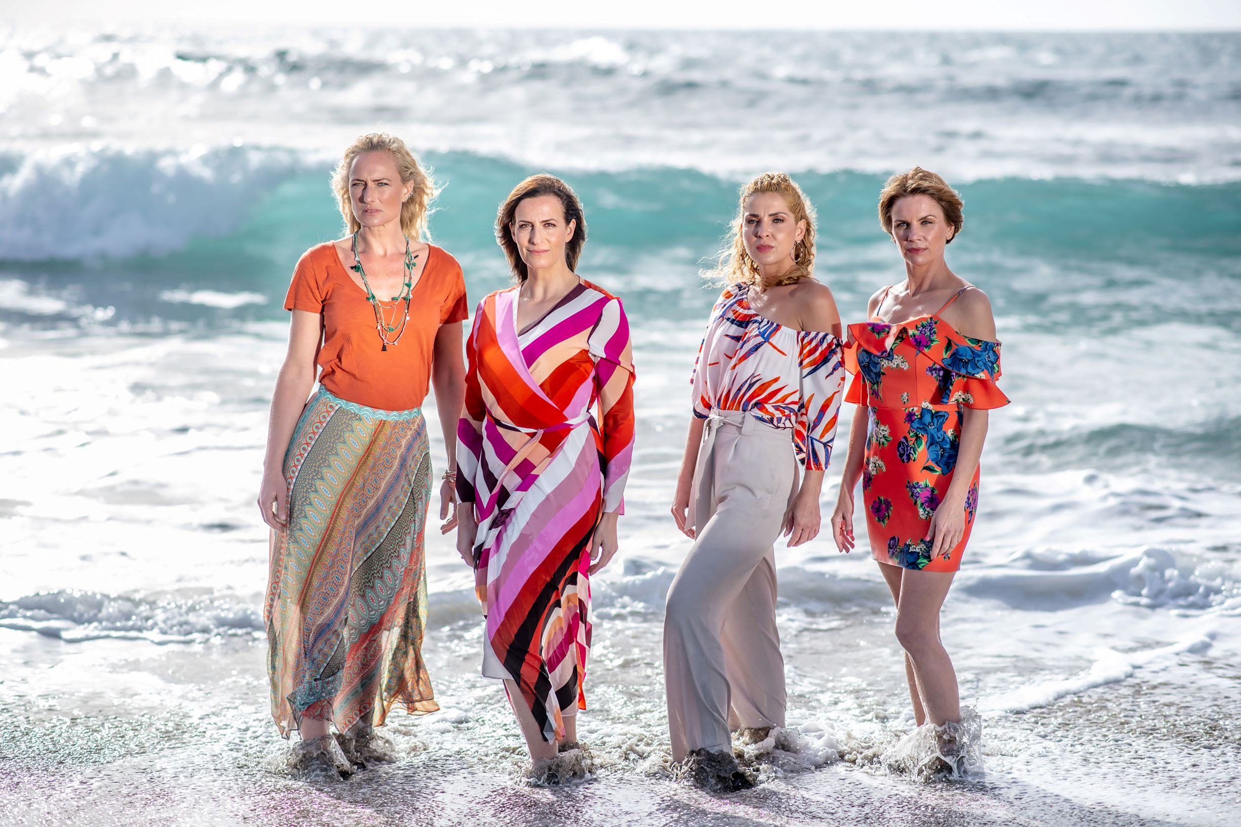 v.l.n.r.: Maren (Eva Mona Rodekirchen), Katrin (Ulrike Frank), Nina (Maria Wedig) und Yvonne (Gisa Zach) 