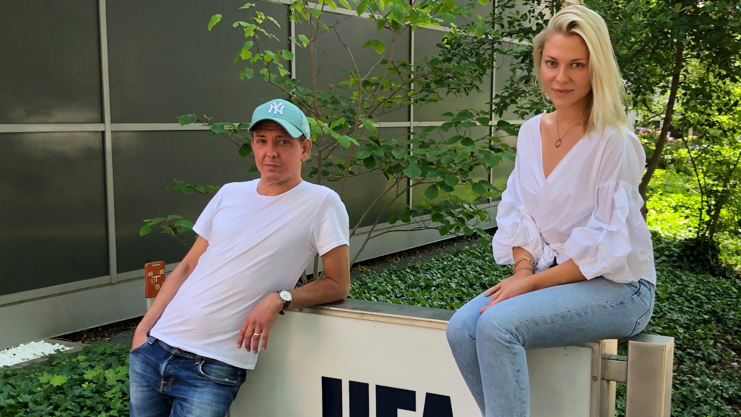 Manuel Meimberg und Valentina Pahde.