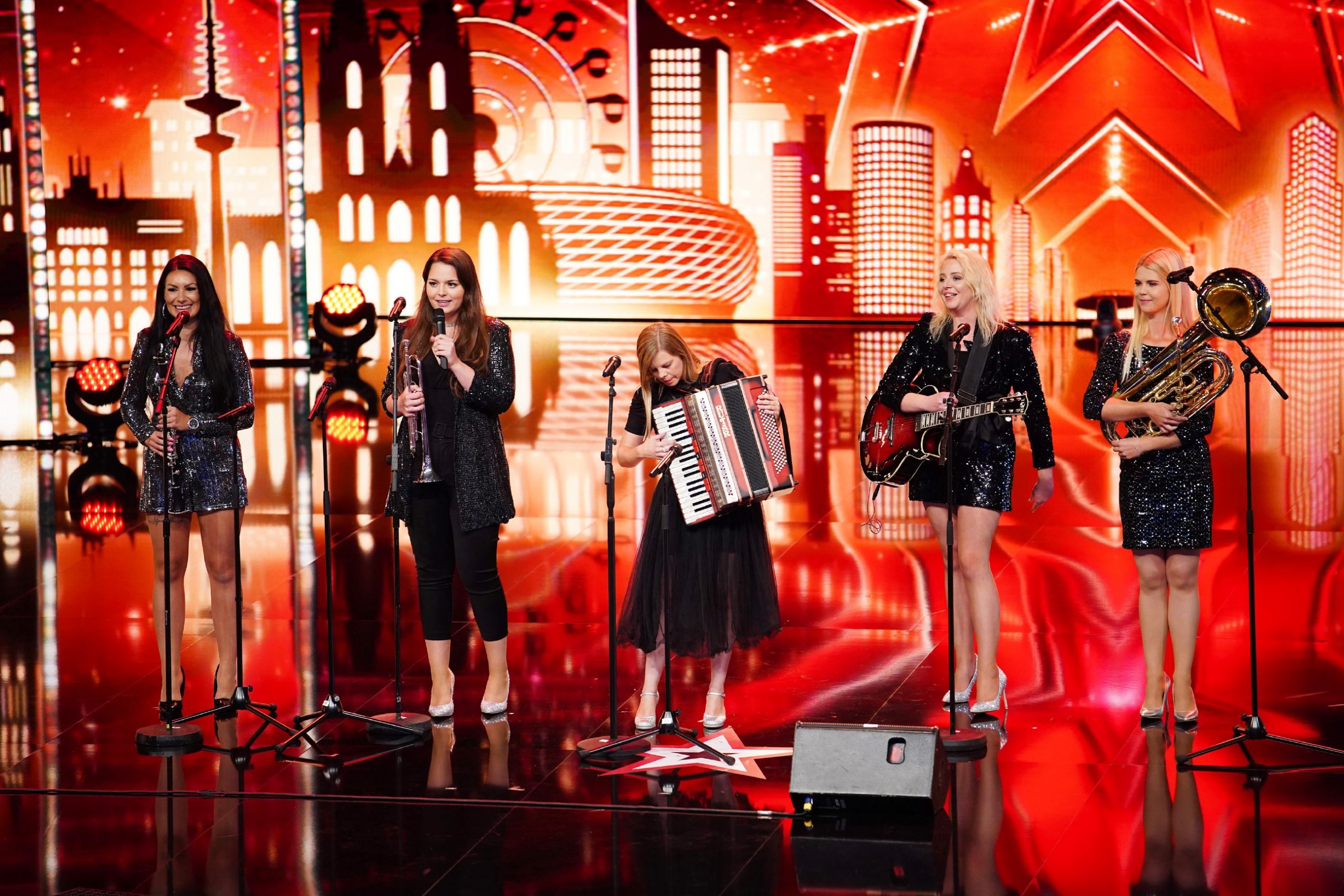Die Band "SLOVENKE"
