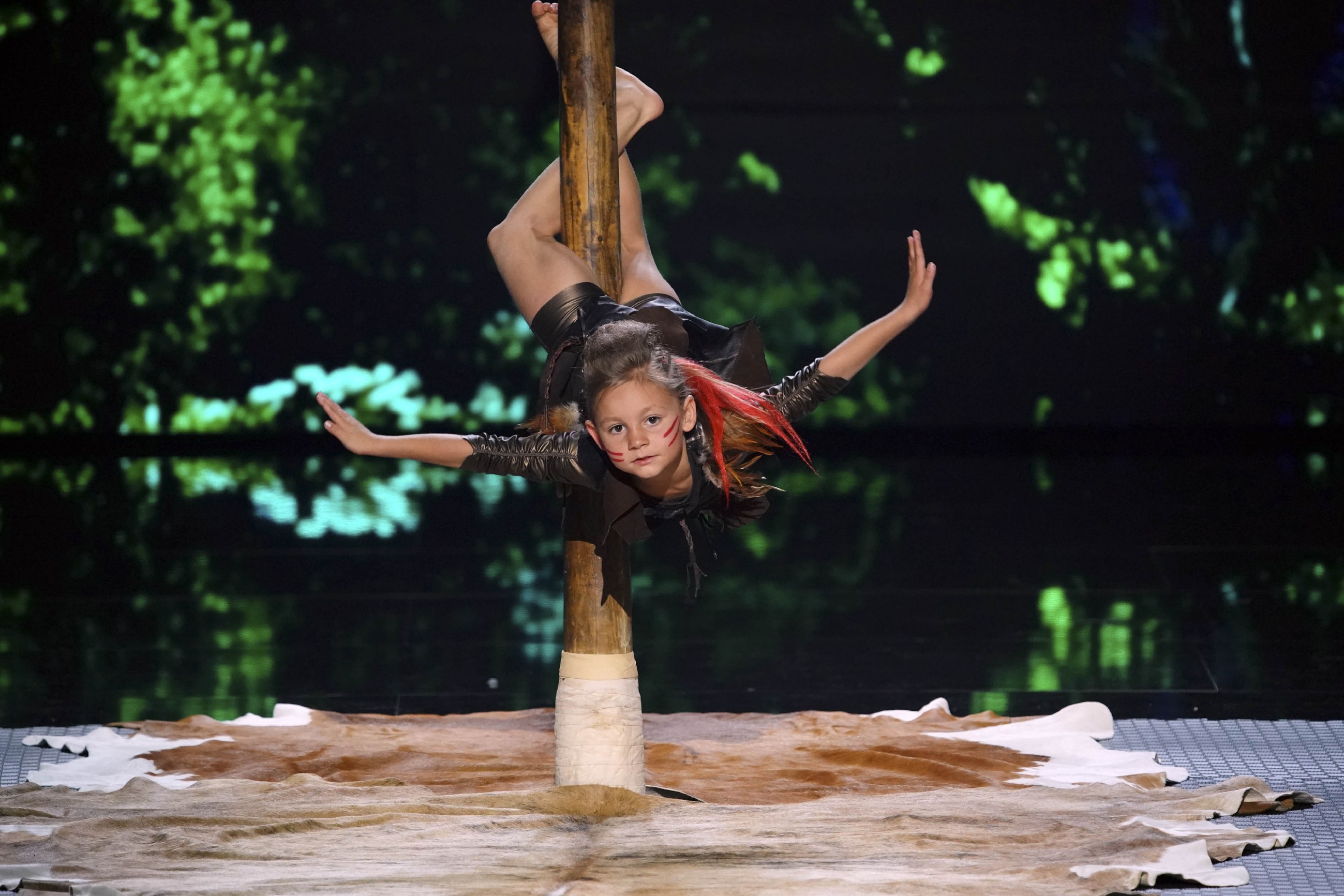 Liliya Turkeieva begeisterte die Jury mit ihrem Akrobatik-Talent