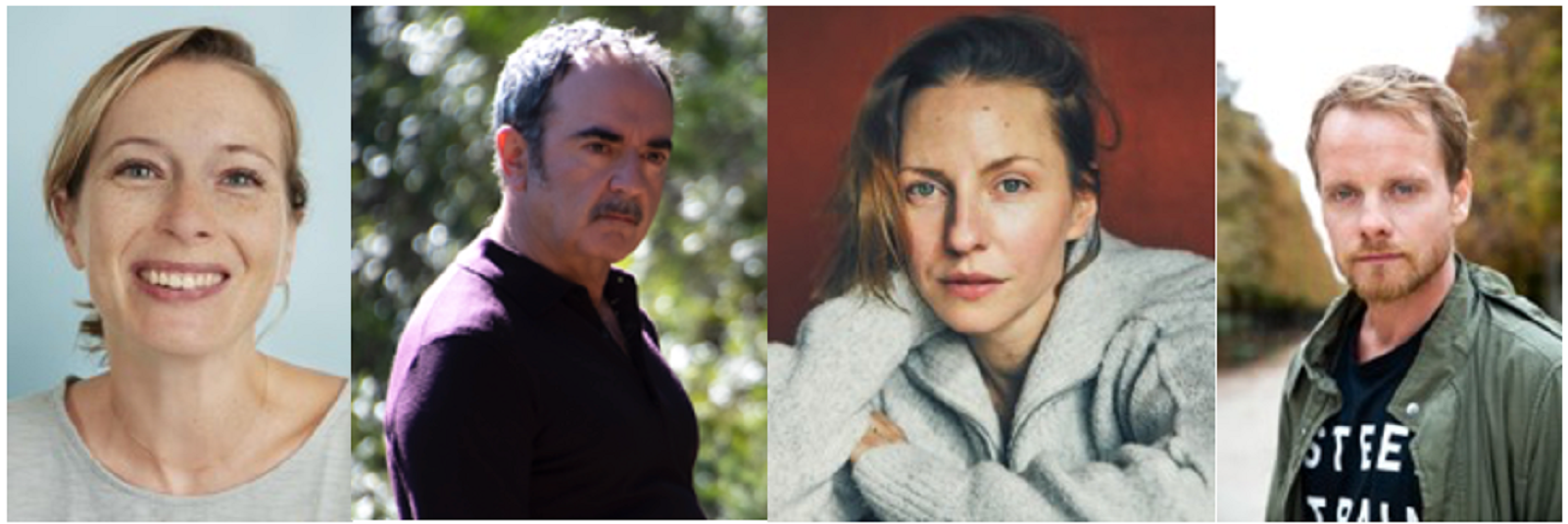 v.l.n.r.: Ophelia Kolb, Bruno Solo, Katharina Schüttler, Stefan Konarske