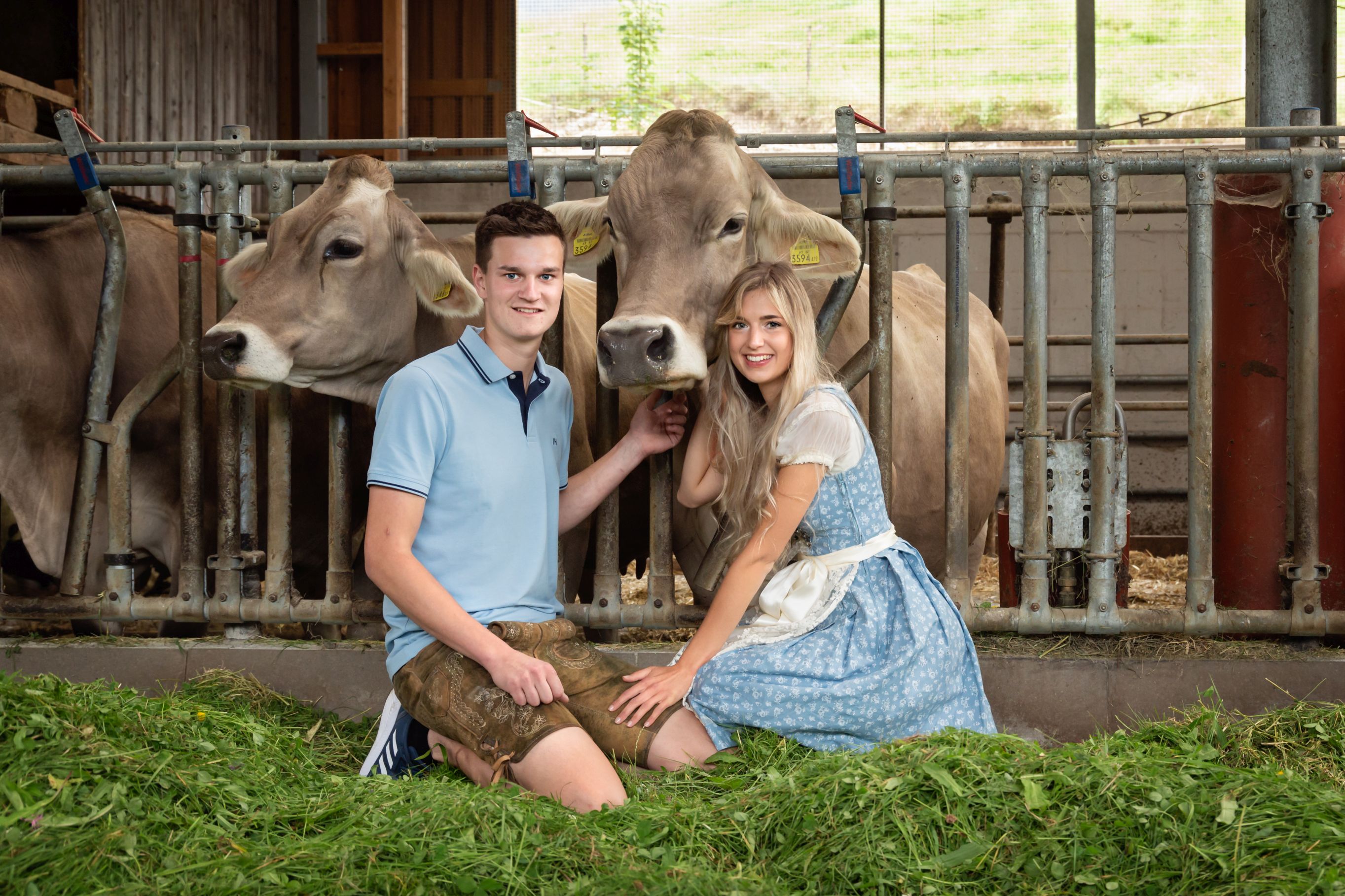 Traunviertler Rudi (21) und Isabella (24)