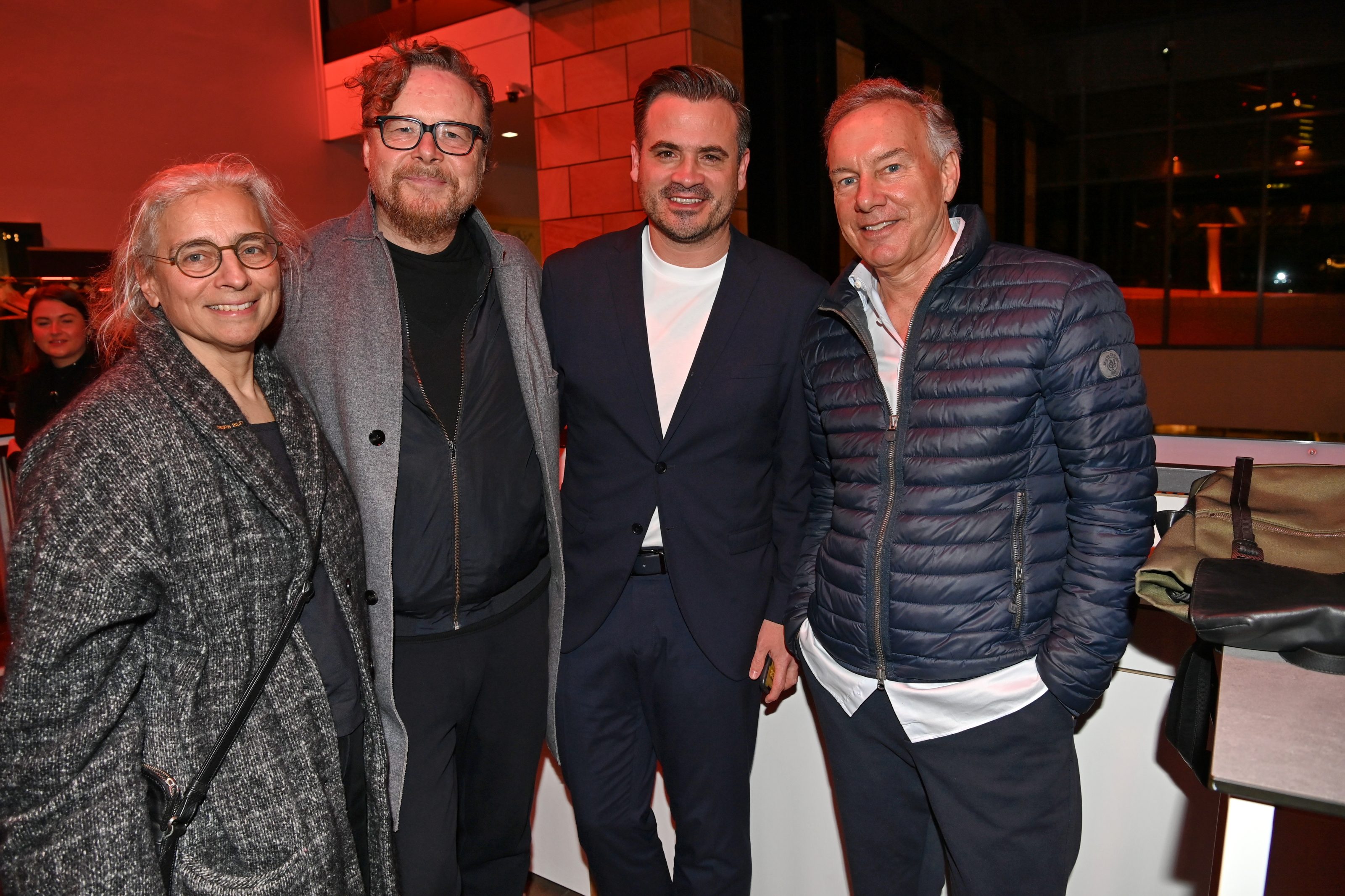 v.l.n.r. Dorothee Schön, Anno Saul, Christoph Pellander, Nico Hofmann