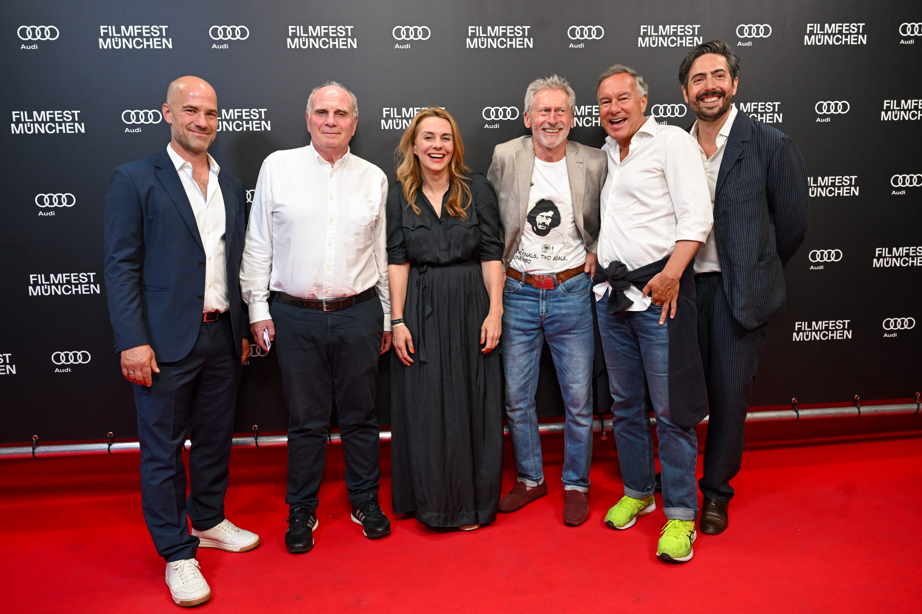 Sebastian Werninger, Uli Hoeneß, Inga Leschek, Paul Breitner, Nico Hofmann, David Dietl