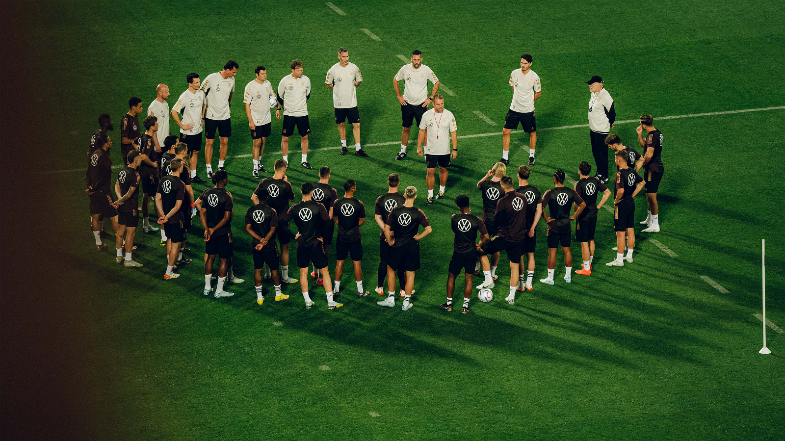 Die Nationalmannschaft in Katar