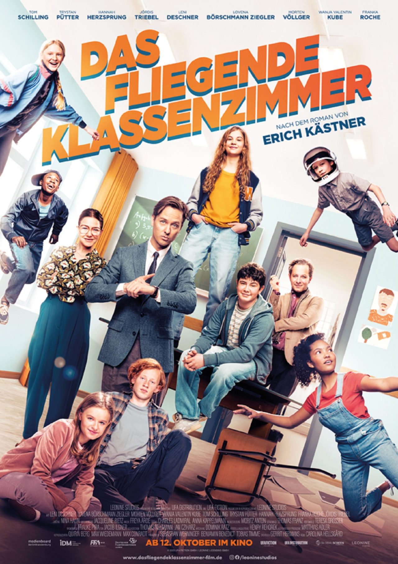 DAS FLIEGENDE KLASSENZIMMER feiert Weltpremiere in Berlin UFA