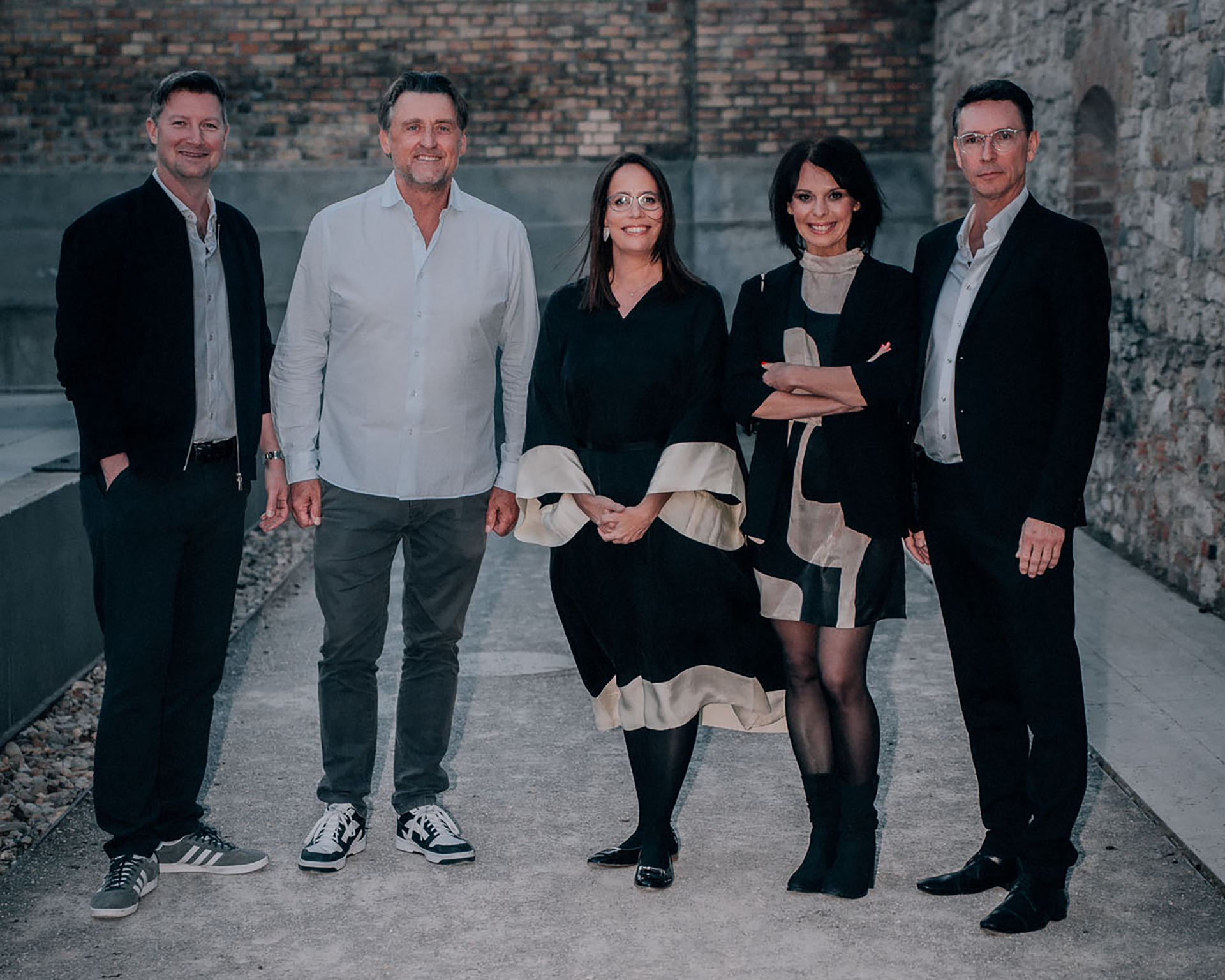 Sascha Rustmeier, Sascha Kleinschmidt, Emese Ács, Vanessa Schmit, Sascha Schwingel