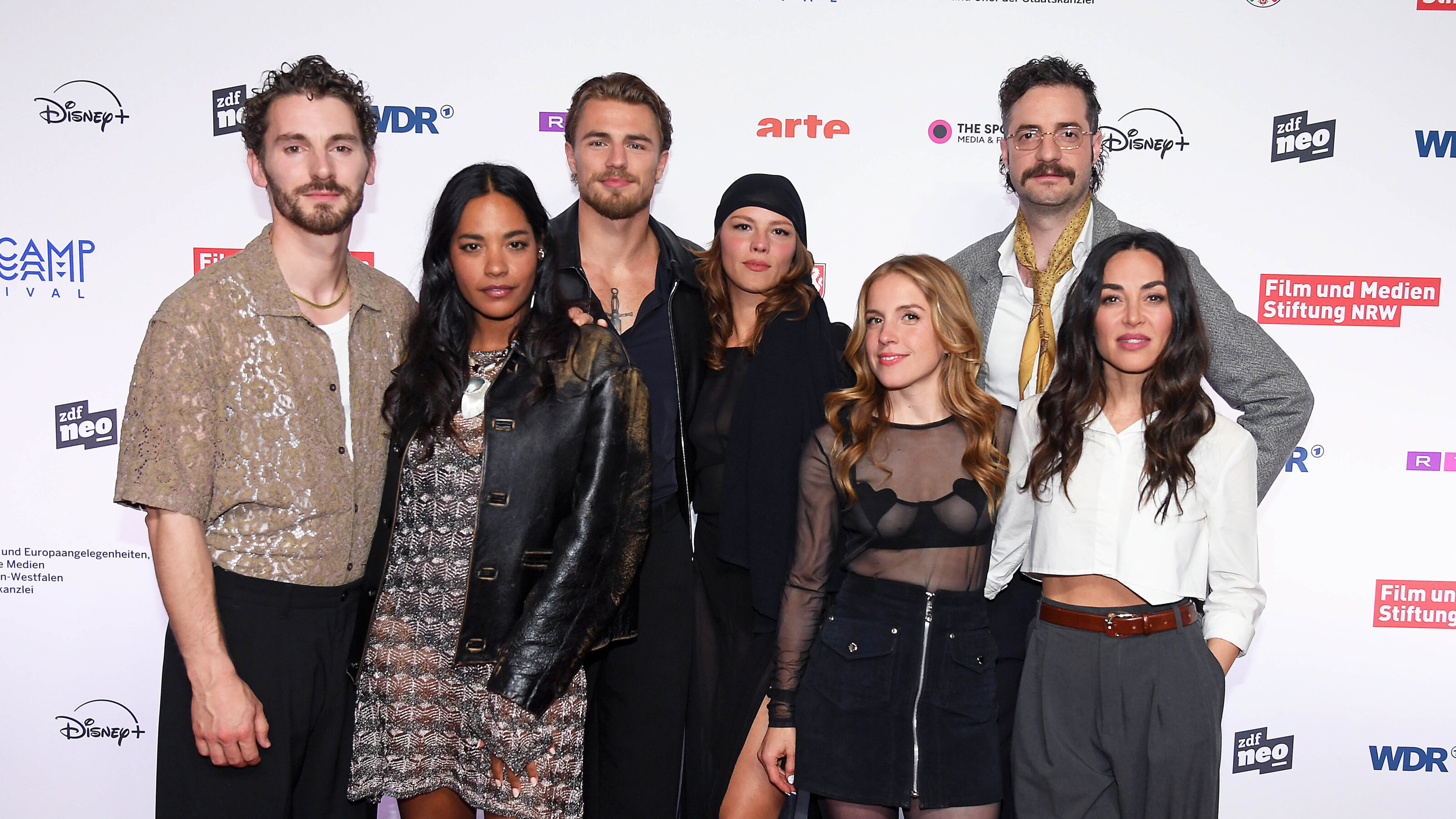Cast von GAME OF KEYS (AT) auf der Premiere beim Seriencamp in Köln