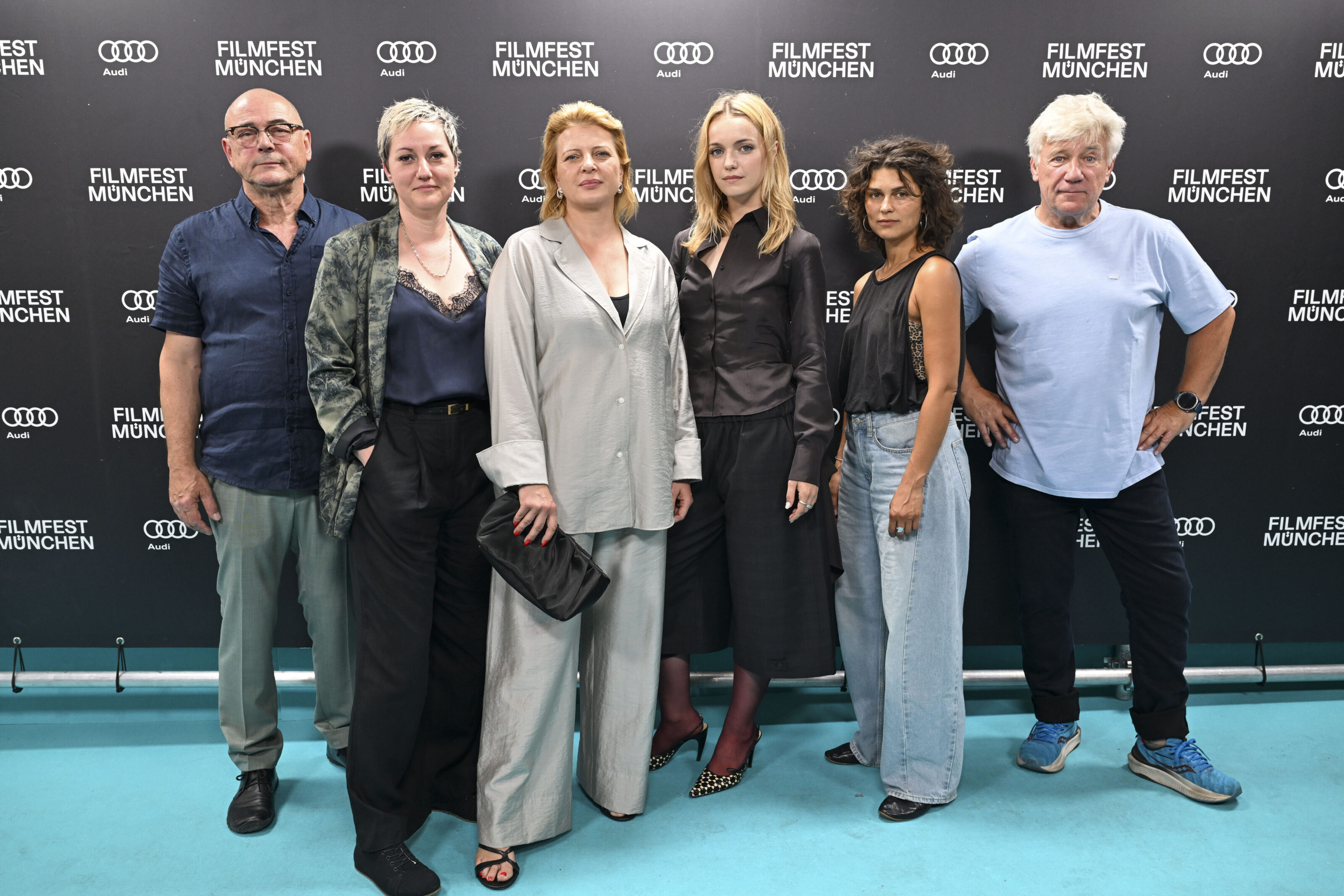 Cast and Director of *NEUES LAND* at the Munich Film Festival
